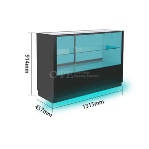 Vetrina Espositiva in Legno con Vetro a Tutta Vista da 6 Piedi per Negozi di Articoli per Fumatori, Vendita all'Ingrosso del Produttore - Product Image 2