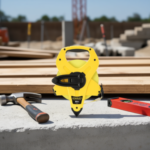 Cinta métrica Stanley Powerwinder de 60 m con cuchilla retráctil para trabajos de construcción y medición - Product Image 3