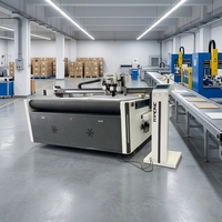Plotter de Corte Digital de Cama Plana TC OEM/ODM, Cortadora Automática para Cajas de Cartón y Carteleras Publicitarias