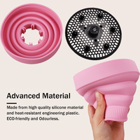 Sèche-cheveux en silicone pliable professionnel personnalisé Diffuseur multi-usages Outil de coiffure pour cheveux bouclés