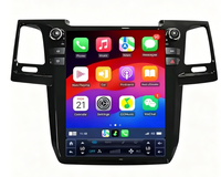Radio para Auto de 12.1 Pulgadas para Toyota Fortuner Hilux 2008-2015, Pantalla Táctil Android, Estéreo Inalámbrico, BT, CarPlay, Unidad Principal