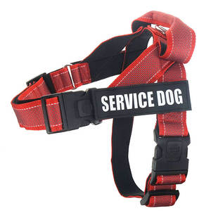 Kingtaleヘビーデューティー調節可能な子犬ソフトパッド入り反射ベストメッシュパッド入りペット用ペットハーネス - Product Image 6