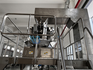 Máquina empacadora de sellado de llenado de gránulos de frijoles de galletas de palomitas de maíz completamente automática con pesadora de combinación de cabezales múltiples, al por mayor - Product Image 2