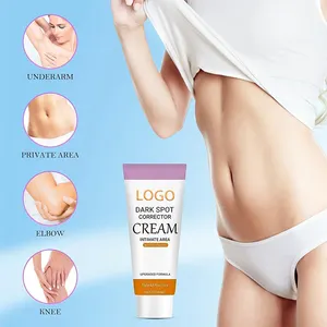 Oem Lage Moq Vrouwelijke Huid Whitening Cream & Lotion Nicotinamide Voor Knie Knokkel Elleboog Onderarm Prive Zwarte Huid Bleekcrème