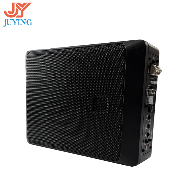 Factory Direct Active Powered Seat Bass Woofer 10 Inch 500W Slim Full Aluminum Single Coil Mono Car Subwoofer Universal Fit