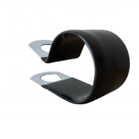 Collier de serrage en caoutchouc de type R, collier de serrage pour tuyau en acier trempé PVC, collier de serrage pour câble amorti DIN 3016