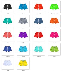Pantalones Cortos de Baño Personalizados con Etiqueta Privada para Hombre, de Color Sólido, Talla Grande, de Poliéster y Nailon, para Playa, Surf y Natación - Product Image 3