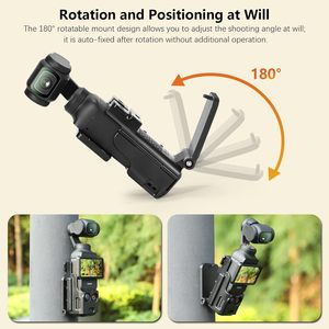 Amazear Metal Protection Cage for DJI OSMO Pocket 3 <b>Magnetic</b> Mount with Cold Shoe Adapter Multi-Functional Expansion Bracket - Product Image 5