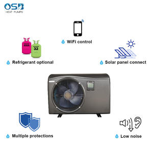 Pompe à Chaleur Onduleur CC <span class=keywords><strong>Solaire</strong></span> Électrique pour <span class=keywords><strong>Chauffage</strong></span>, Refroidissement et Chauffe-Eau de <span class=keywords><strong>Piscine</strong></span>, Spa et Bassin à Poissons - Product Image 4