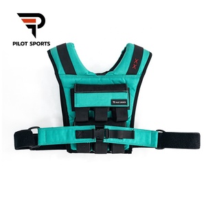 PILOT SPORTS-<span class=keywords><strong>Gilet</strong></span> de musculation réglable 1000D avec bloc de fer, 10kg, 12kg, 16kg, 20kg, 30kg - Product Image 1