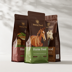 Usine d'emballage alimentaire avec impression personnalisée, vente en gros, sacs recyclables <span class=keywords><strong>de</strong></span> qualité alimentaire pour porcs, <span class=keywords><strong>vaches</strong></span>, moutons, canards, oiseaux, perroquets, chevaux - Product Image 1