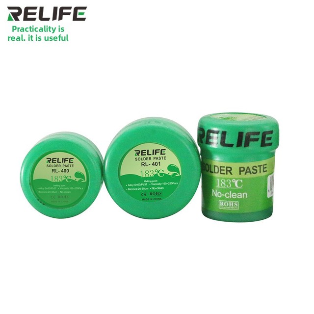 SUNSHINE Medium-temperature Solder Paste 183 No-clean Mobile Phone Repair BGA Reballing Soldering RL-400/401/402