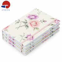Agenda relié personnalisé avec fermeture élastique, pages offset couleur et onglets mensuels codés par couleur