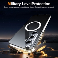 Housse de protection antichoc en métal avec cadre en aluminium pour Samsung Galaxy S24 FE