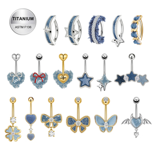 Toposh Anelli per <span class=keywords><strong>Ombelico</strong></span> in Titanio ASTM F136, Gioielli Sexy per <span class=keywords><strong>Piercing</strong></span> <span class=keywords><strong>all</strong></span>'<span class=keywords><strong>Ombelico</strong></span>, Anelli per <span class=keywords><strong>Ombelico</strong></span> Impermeabili <span class=keywords><strong>all</strong></span>'Ingrosso per Donne - Product Image 1