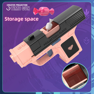 Bán buôn mô phỏng trẻ em sáng tạo nhựa Pistol đồng hồ kỹ thuật số thời gian chiếu thời gian súng cho trẻ em - Product Image 3