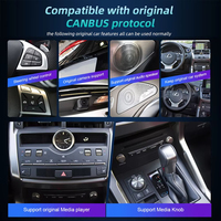 Autoradio Android 14 OEM 12,3 pouces avec CarPlay, Android Auto intégré, GPS pour Lexus RX/RX270/RX350/RX450 2009-2015