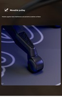 Chaise de Gaming Esports Racing Inclinable Pivotante avec Base Cinq Étoiles, Roulettes, Accoudoirs, Revêtement en Cuir Synthétique et Mousse Haute Élasticité