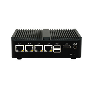 N100 Mini PC 4 <span class=keywords><strong>NIC</strong></span> i226V 2,5G chip pequeño factor de forma sistema sin ventilador Quad Core pequeña red de seguridad uso pfsense minipc - Product Image 1