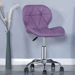 LE Nordic Velvet Modern Luxury Home bar Chair Metal Bar Stools High Chair Hotel Fabric Silla Swivel bar Stool Kitchen <b>Furniture</b> - Product Image 6