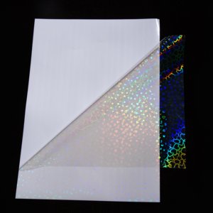 <span class=keywords><strong>Feuille</strong></span> A4 transparente en PP PVC, film de plastification à froid holographique en forme de cœur, film de plastification holographique auto-adhésif, <span class=keywords><strong>feuille</strong></span> décorative - Product Image 6