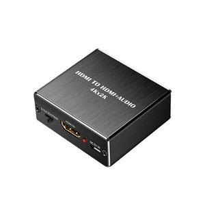 Divisor de audio HDMI a HDMI, compatible con 4K, 2K, 3D, convertidor de salida de fibra óptica SPDIF con cable de alimentación - Product Image 2
