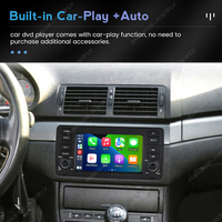 MEKEDE Autoradio Android 7 pouces Unité centrale universelle Multimédia DSP Version BT Lecteur DVD Android pour MN-E46-H2 7 pouces BMW E46 8227