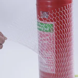 두꺼운 플라스틱 그물 슬리브 가스 실린더 보호 그물 플라스틱 와이어 메쉬 재활용 하드 플라스틱 메쉬