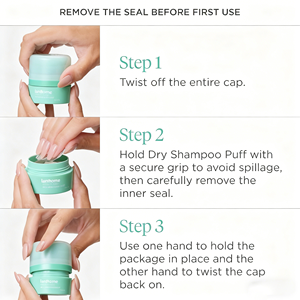 Shampooing Sec Bio Marque Blanche Hydratant en Poudre Sans Rinçage – Non-<span class=keywords><strong>A</strong></span>érosol, Sans Talc, Sans Benzène - Product Image 2