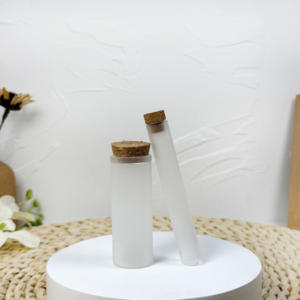 Bouteille en liège 100ml flacons en verre grand tube à essai avec bouchon en liège diamètre de la bouteille 47mm - Product Image 6