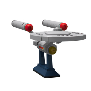 Serie di astronavi per videogiochi Funbuild MOC-6021 blocchi di costruzione aziendali assemblano giocattoli in mattoni per educazione Puzzle - Product Image 5