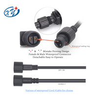 Adaptateur secteur LED sans scintillement IP44 étanche 12V 2A 24V 1.5A à brancher en matériau PC certifié EMC ErP