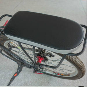 Tapis de siège arrière de vélo épaissi pour VTT, confortable, noir, argenté, unisexe, pour enfants, design moderne - Product Image 4