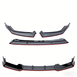 <span class=keywords><strong>Precio</strong></span> de Fábrica, Juego de 3 Piezas de Labio Delantero para Parachoques de Coche en Negro Brillante para <span class=keywords><strong>Honda</strong></span> <span class=keywords><strong>Accord</strong></span> 2025 Estilo Deportivo - Product Image 5