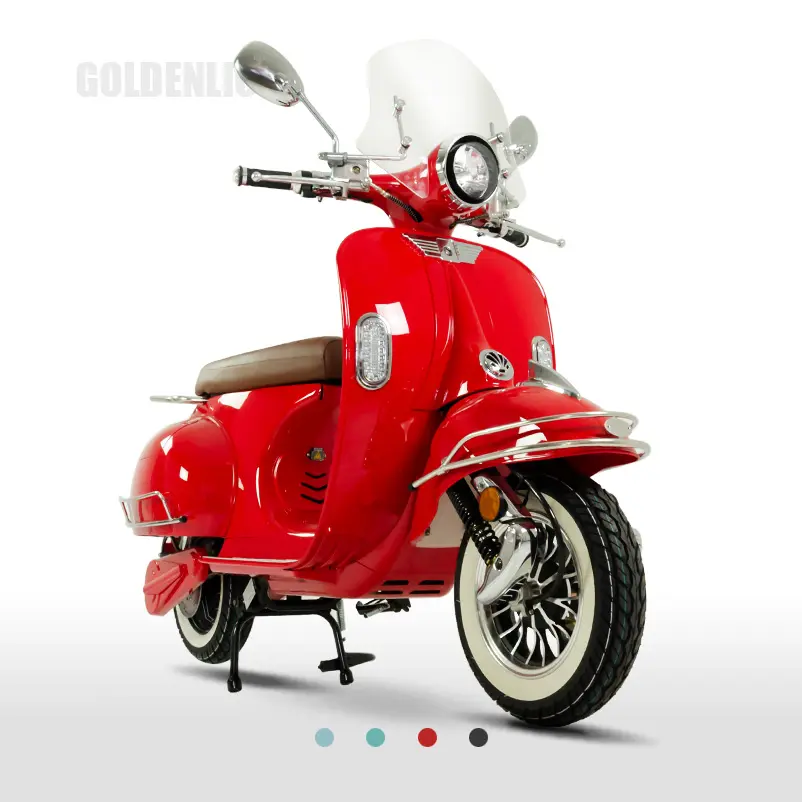 Hai Pin Người Lớn Điện Moped Scooter/Goldenlion EEC Coc 2000W Điện Moped