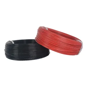 factory price electric cable PTFE Wire nickel/silver-plated copper 18 gauge electrical wire thin ptfe insulated wire