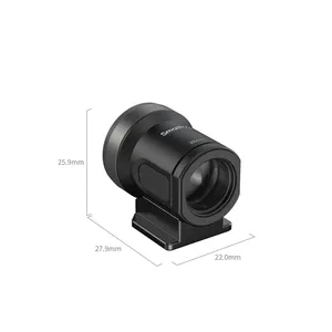   Visor Óptico Externo de 28 mm, Formato <span class=keywords><strong>3</strong></span>:2, Transmisión de Luz del 98%, Montura Hot Shoe para Cámaras sin Espejo - Product Image 4