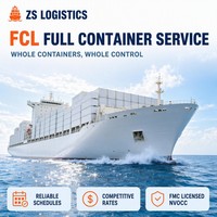 Agent d'expédition multimodale professionnel (mer, air, rail) DDP porte-à-porte Chine-USA LCL FCL Express Transitaire ZS LOGISTICS