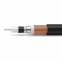 Câble triaxial SC-22 Sub-fA à très faible bruit, plaqué argent, revêtement graphite, pour test de précision Keithley 6430 Femtoamp SMU