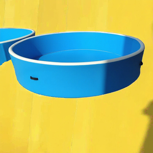 XP-Promos <span class=keywords><strong>Piscine</strong></span> d'eau portable en PVC personnalisable pour enfants Tissu point de goutte à double paroi pour plusieurs enfants - Product Image 3