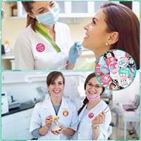 Broches de la Semaine de l'Assistant Dentaire – Lots de Cadeaux pour Dentistes, Broches de Revers pour la Sensibilisation à la Santé Dentaire, Décoration pour Bureau d'Hygiène Dentaire, Cadeau pour Dentiste