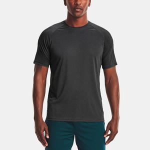 OEM <b>Men's</b> High <b>Stretch</b> Summer 100% Polyester Moisture-Wicking Top <b>Shirt</b> <b>Men's</b> Breathable Running Fitness Training Sports T-<b>Shirt</b> - Product Image 1