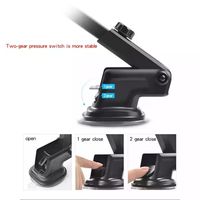 Support de téléphone universel pour voiture, robuste et stable, à ventouse, support de téléphone portable 2 en 1