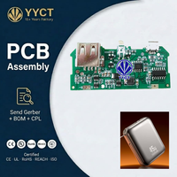 Service de fabrication de circuits imprimés (PCBA) pour chargeurs portables personnalisés - Carte de contrôle de batterie externe à charge rapide - Assemblage de circuits imprimés (PCBA) PD 20W/45W