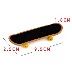Mini touche en plastique personnalisée rampes de <span class=keywords><strong>parc</strong></span> de jouets technologie d'image pont doigt planche à roulettes - Product Image 6