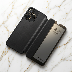 E11 Tanzanie Ouganda Meilleure Vente Afrique Étui à rabat en cuir TPU+PC pour X6531 Smart View Antichoc Sans Support Housse de Protection - Product Image 1