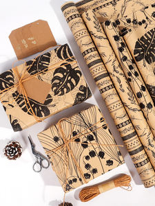 Custom Gift Packaging <b>Paper</b> Gift <b>Wrapping</b> <b>Paper</b> Roll for Christmas Gift Box - Product Image 3