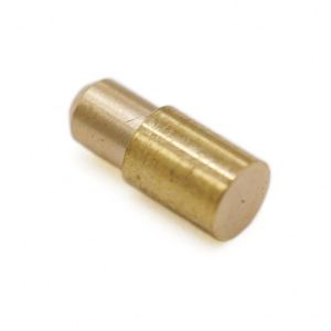 Pasador de inserción de latón macizo de 22 mm con cabeza cónica y hombro, personalizado profesionalmente, piezas de torno CNC con revestimiento de TiCN de mayor duración - Product Image 4