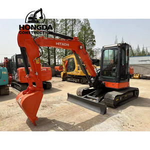 Petite pelle sur chenilles Hitachi ZX50U d'occasion/Mini pelle hydraulique Hitachi ZX50U 50 de 5 tonnes Hitachi ZX50U d'occasion 50 - Product Image 3