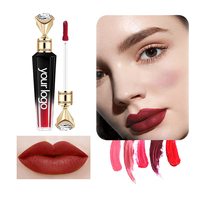 Rouge à lèvres liquide mat nude tendance, minéral végétalien, vente en gros 2026, logo personnalisé, faible MOQ, poids net 5g, imperméable, hydratant